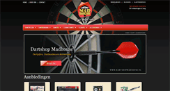 Desktop Screenshot of dartshopmadhouse.nl